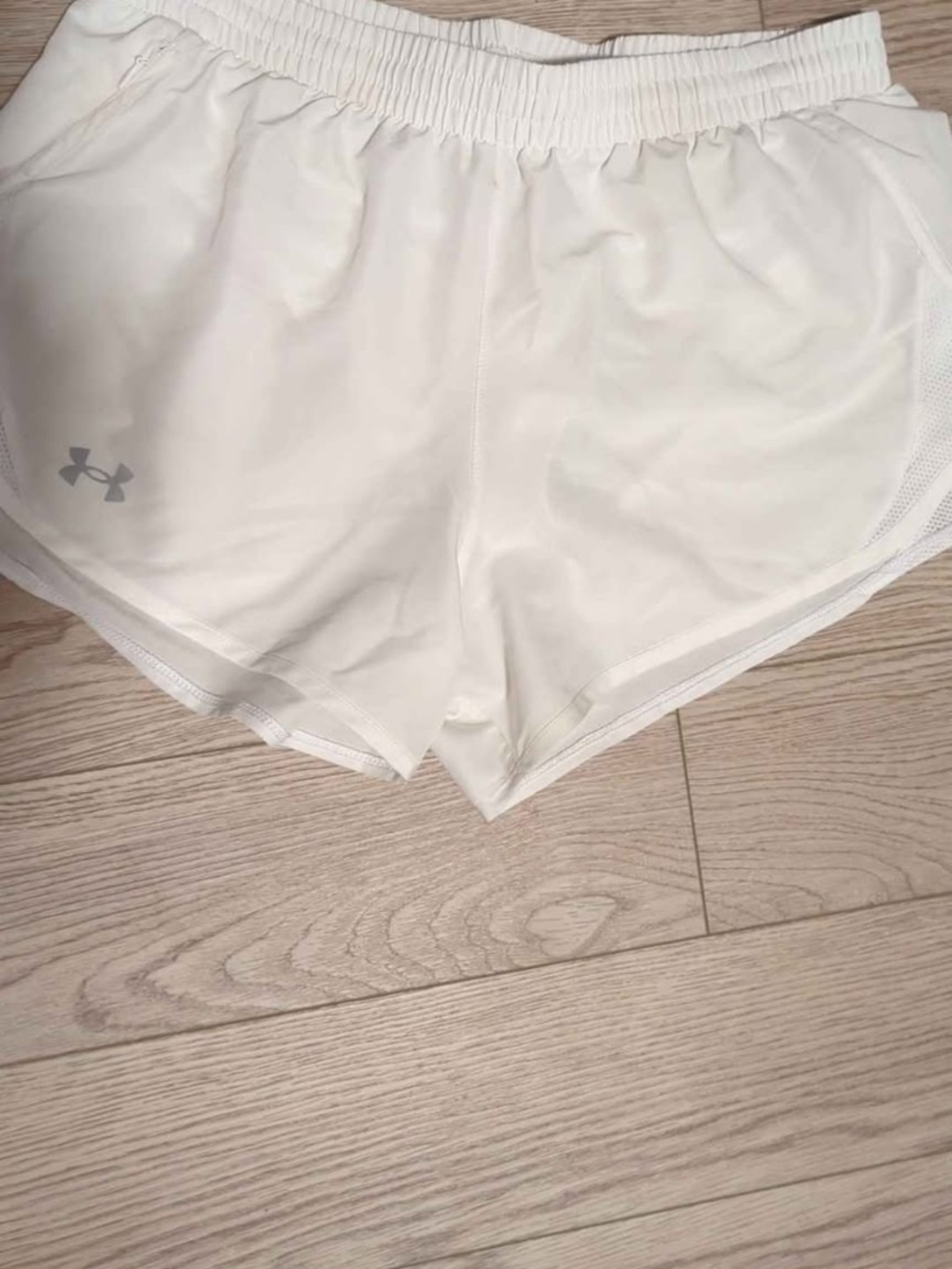 Under Armour White Women's Athletic Running Shorts